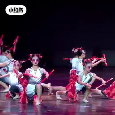 六一儿童演出服岭南舞小蔡老师