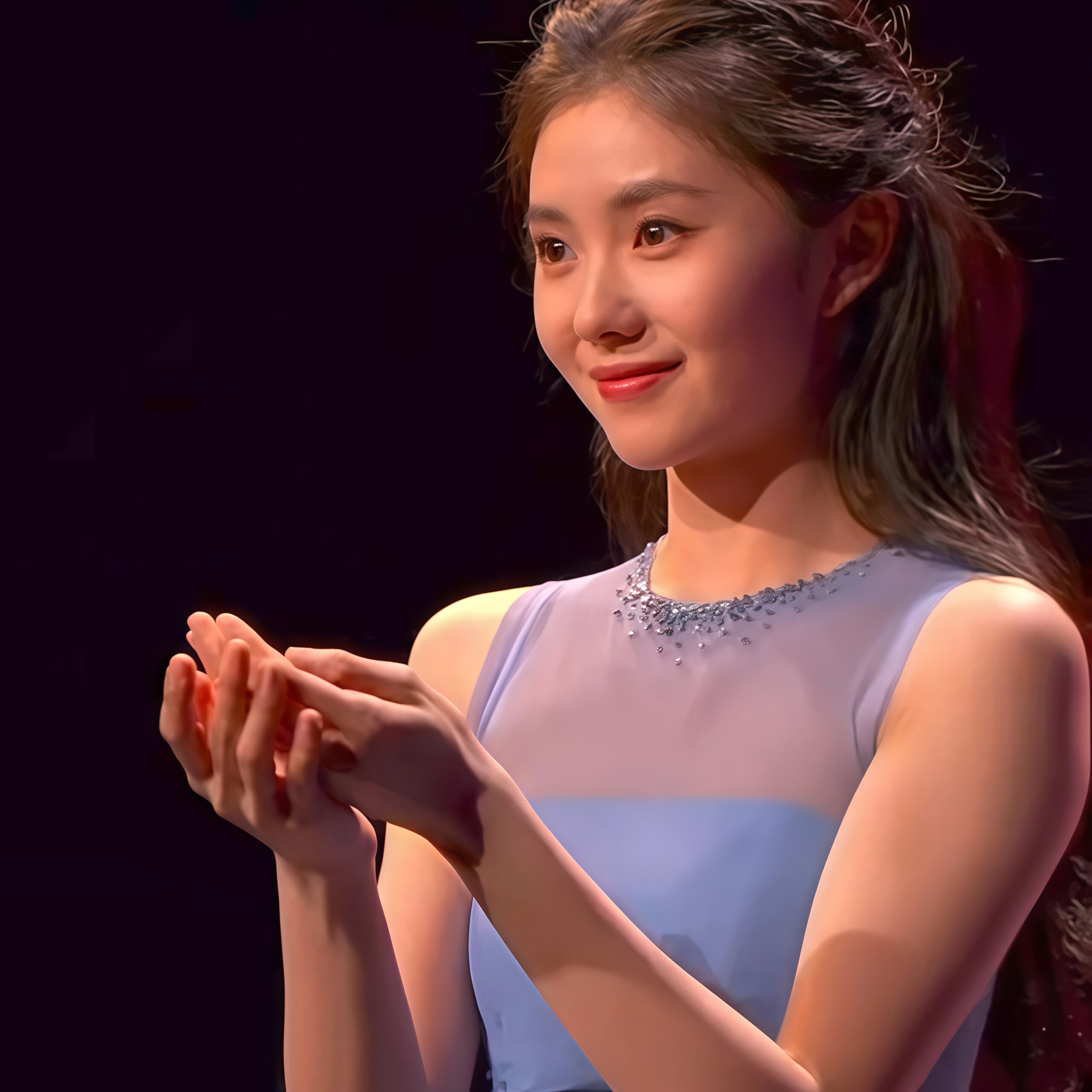2026春晚梦底同款开场舞大摆裙演出服大气飘逸艺考舞蹈服歌唱祖国