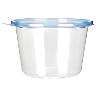 新天力一次性碗餐盒饭盒耐高温外卖打包盒带盖商用圆形批发整箱