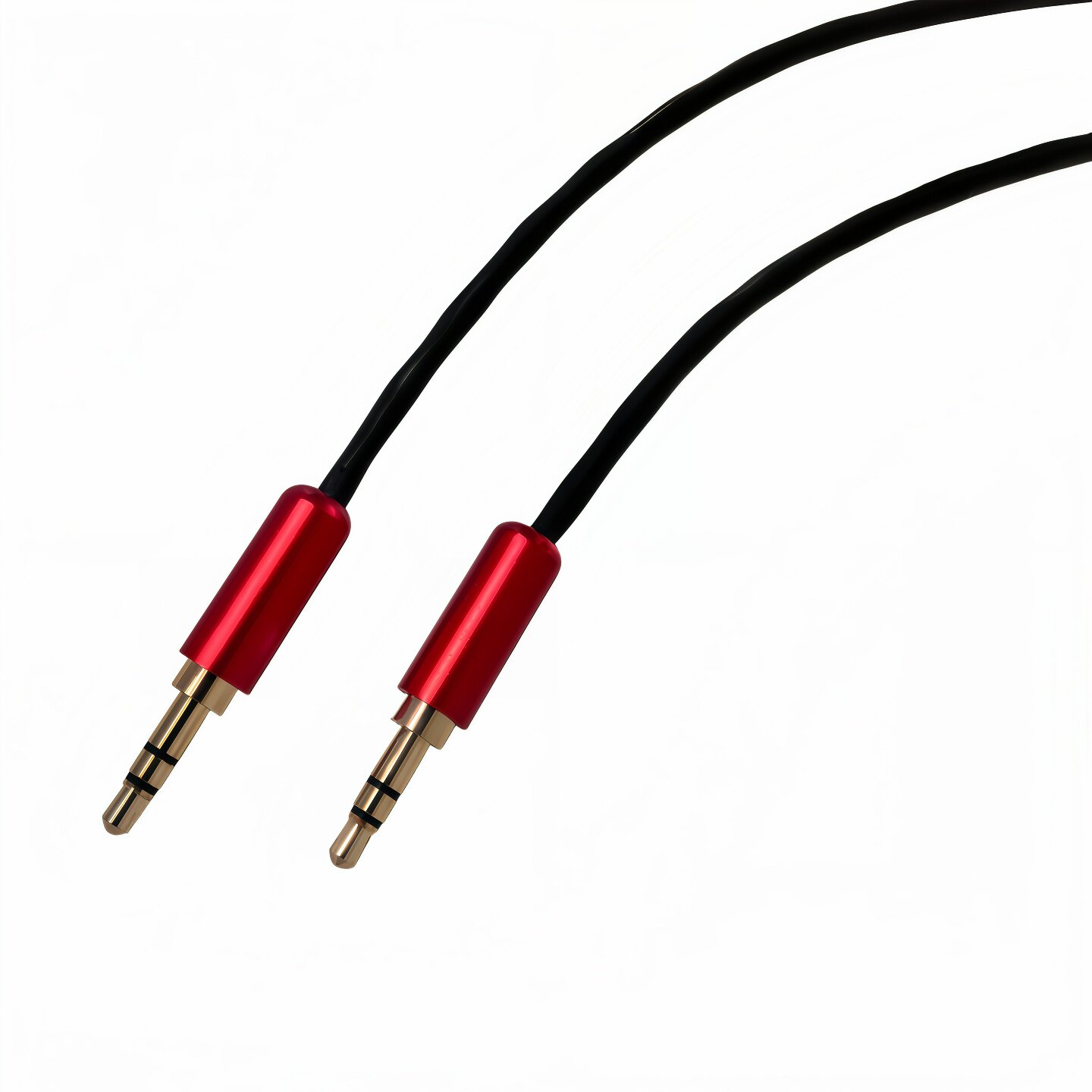 佳耐美定制款超细3.5 AUX音频线双绞结构镀金头耳机线电脑接音箱