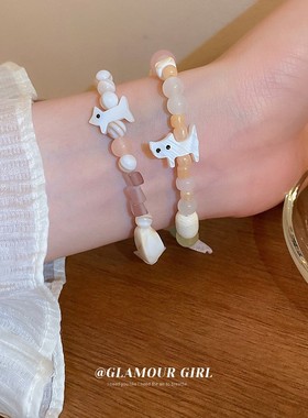 四人闺蜜手链串珠手串手饰高颜值好姐妹好朋友一对二人送男友礼物