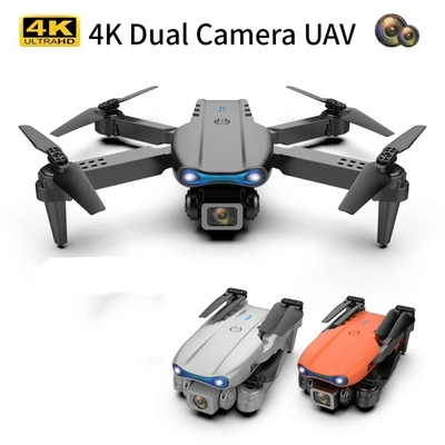 E99无人机高清双摄像航拍三面避障无刷遥控飞机K3pro折叠飞行玩具