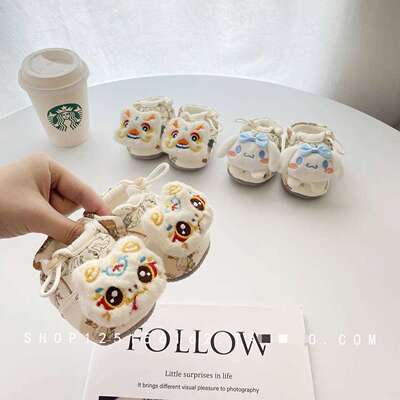 婴儿鞋子春秋款男女童0-6-12个月小月龄婴幼儿宝宝袜鞋软底学步鞋