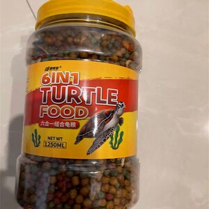 爬将军六合一组合龟粮小乌龟饲料通用乌龟粮食鱼干虾干幼龟巴西龟