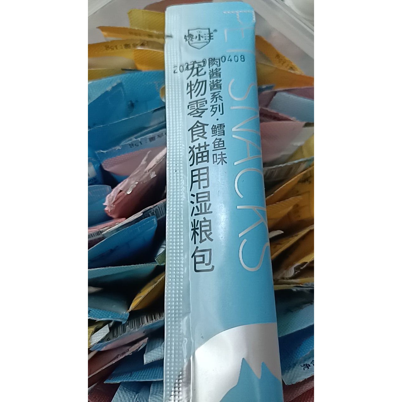 馋小汪猫条猫零食补充营养发腮猫舔酱湿粮猫罐头成幼猫咪零食