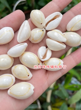 手工天然贝壳贝壳珠光环