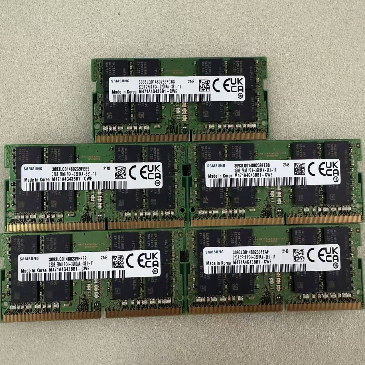 三星笔记本内存条DDR4320032G