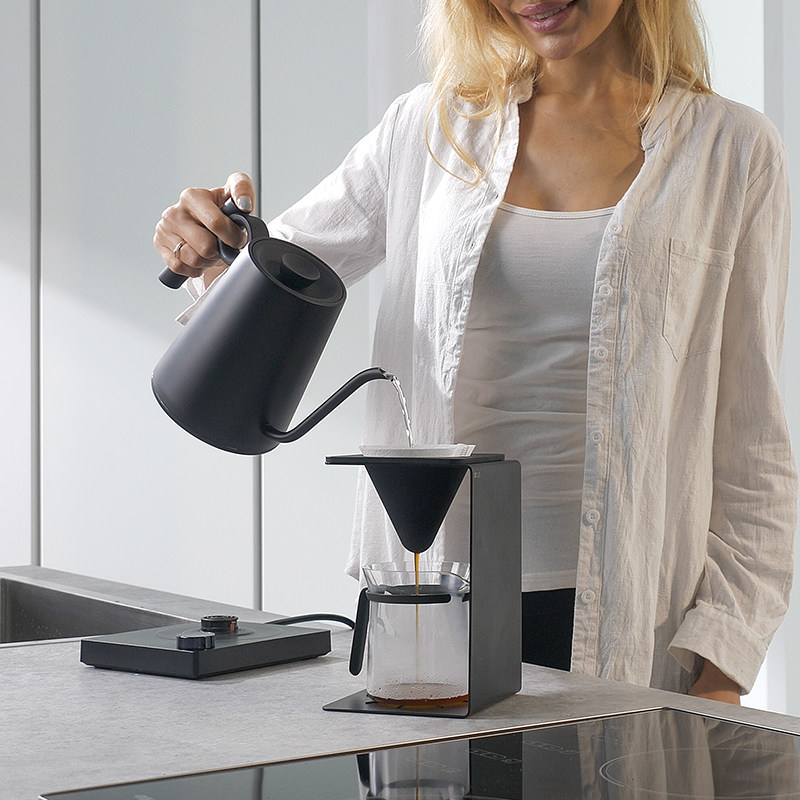 熊与杨 01电子温控壶手冲咖啡壶家用咖啡器具咖啡套装长嘴细口壶,餐饮具,手冲壶,淘宝优惠券,粉丝福利购,淘宝优惠卷