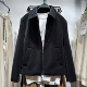 25秋季 直筒天鹅绒拉链夹克外套 新品 柜799 男装 修身 5854125 800