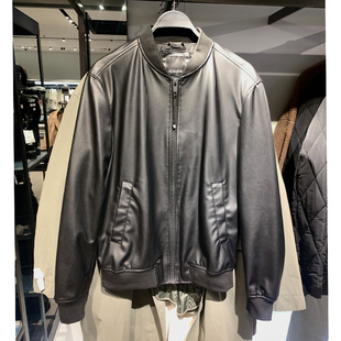 春秋季 800男士 新品 仿皮飞行员夹克ZA3918420 皮衣外套 男装 柜429