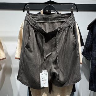 五分裤 柜329 5070903 宽松弹力腰身休闲短裤 男装 ZA26夏季 新品