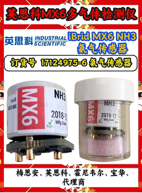 英思科MX6气体检测仪 17124975-6氨气传感器NH3