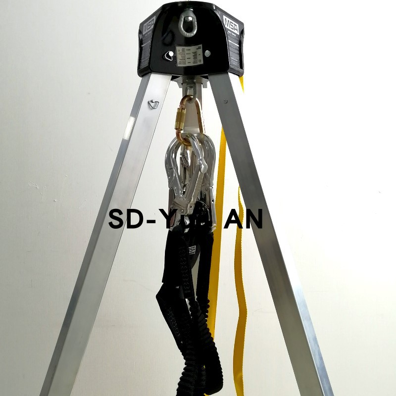 梅思安铝合金三脚架速差器