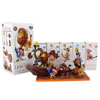 Nine types of Simba the Lion King figurine toys, Lion toys, anime car figurine models and dolls thumbnail 2