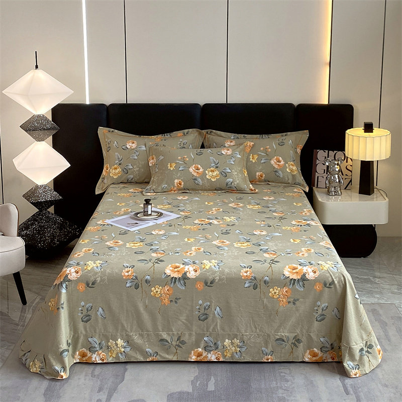 纯棉加厚磨毛被床单单件双人100全棉被单学生宿舍垫单三件套冬季,床上用品,床单,淘宝优惠券,粉丝福利购,淘宝优惠卷