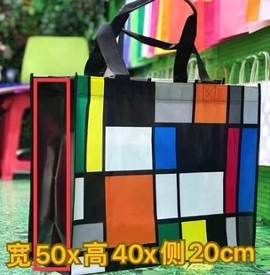 樣品 復(fù)膜超大無紡布袋 質(zhì)量很好 厘米搬家裝 20側(cè)面 寬50 40高