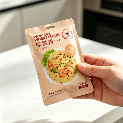 正品金禾象煎饼粉100g通用家用精制粉早餐蔬菜果子优质小麦酥脆