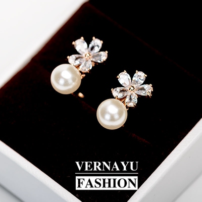 无耳洞珍珠Vernayu耳环无痛