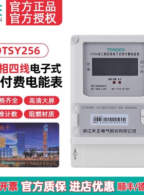 TENGEN天正DTSY256插卡电表