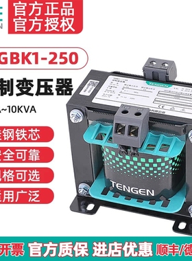 天正TGBK1-250VA隔离机床控制变压器交流380 220变220 110 36 24V