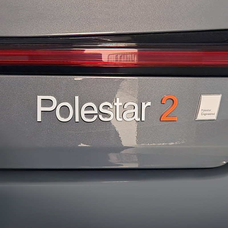 polestar 极星车标车贴北极星贴纸m317沃尔外观改装饰车身贴