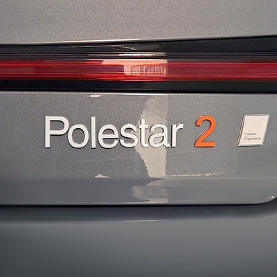polestar 极星车标车贴北极星贴纸M317沃尔外观改装饰车身贴