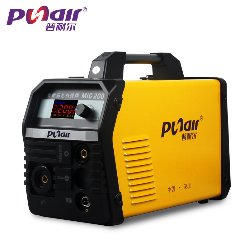 普耐尔mig200智能数字化无气自保焊机轻工业加工220v