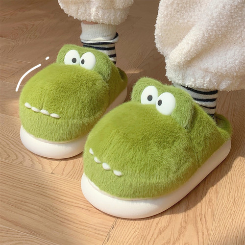 个性搞怪休闲保暖舒适防滑棉拖鞋