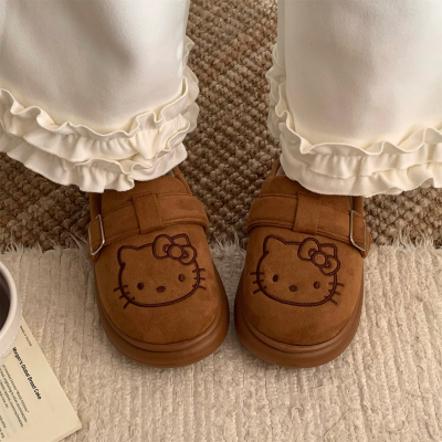 加绒勃肯鞋正版HelloKitty可爱