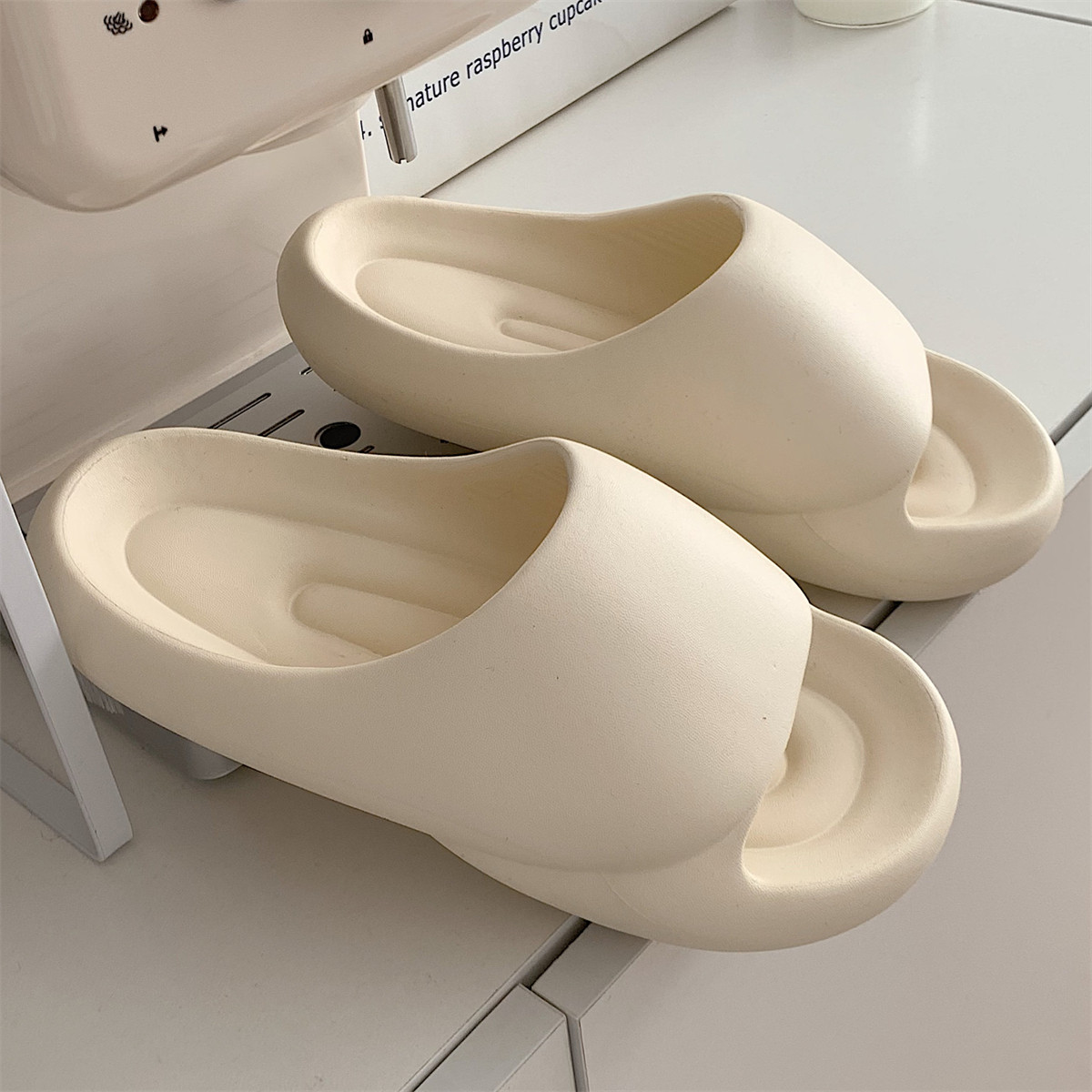 浴室洗澡防滑防臭男女夏凉拖鞋室内外穿软厚底踩屎感eva情侣拖鞋