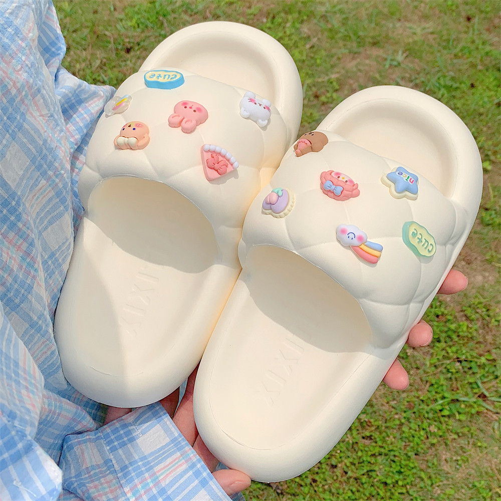 居家外穿防滑踩屎感软底少女心凉拖鞋夏季新款可爱卡通一字拖鞋女,女鞋,一字拖,淘宝优惠券,粉丝福利购,淘宝优惠卷