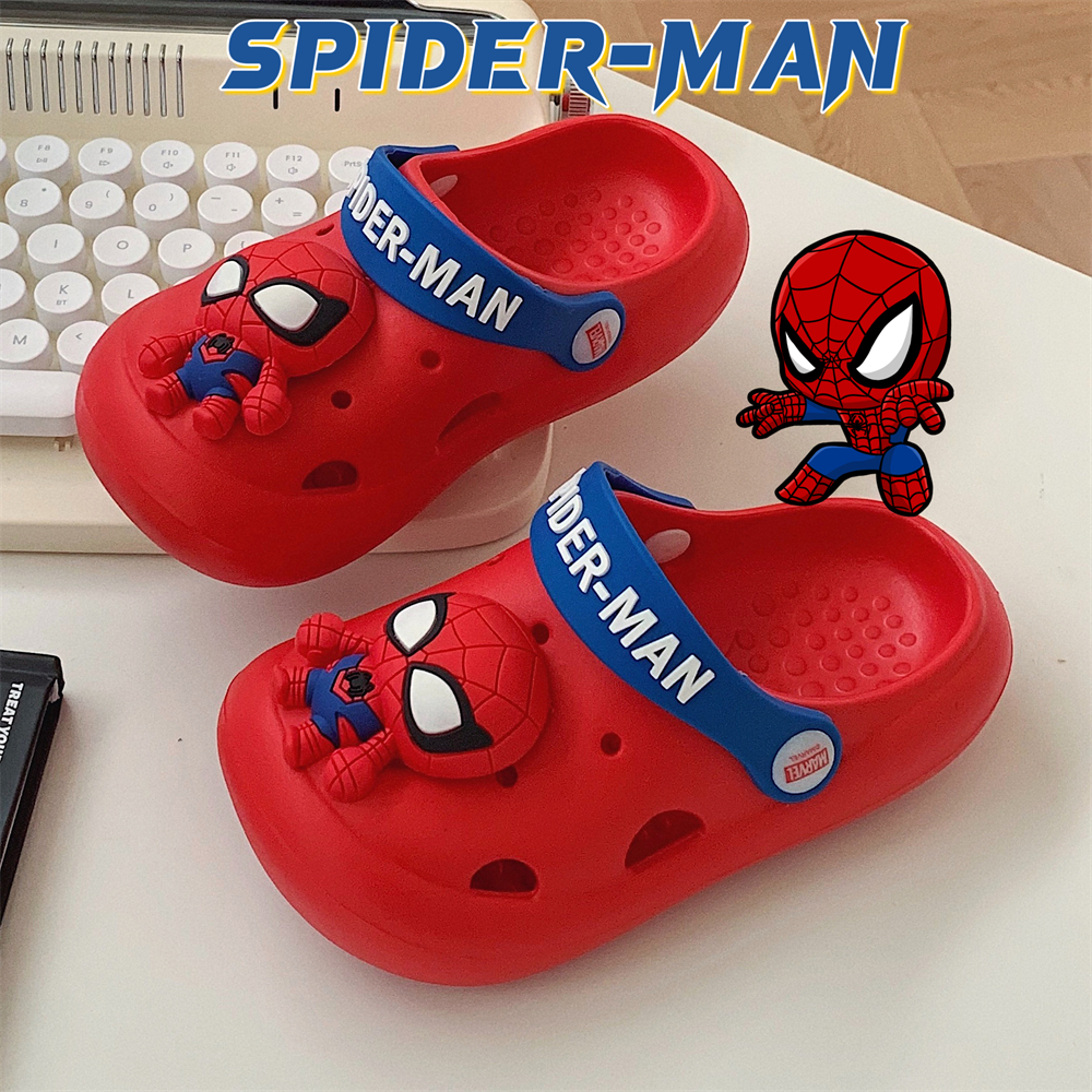 户外时尚防滑踩屎感蜘蛛侠洞洞鞋