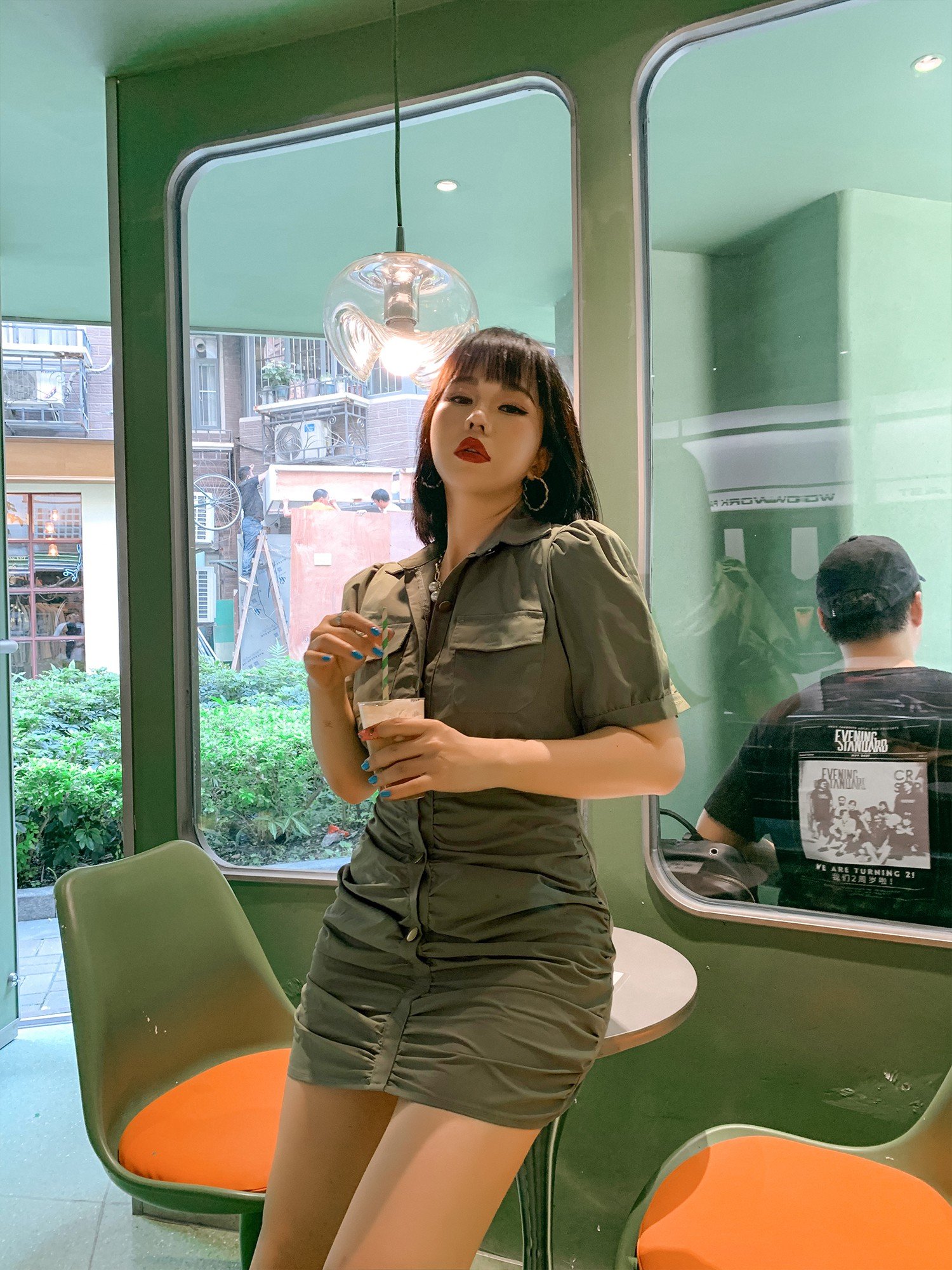 楠哥微胖辣妹连衣裙女大y码胖mm显瘦修身性感包臀夏季欧美短裙子