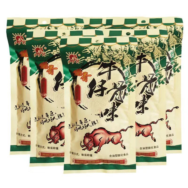 步步升南京板鸭8090怀旧零食酱香牛仔骨袋锅巴童年休闲食品小零食