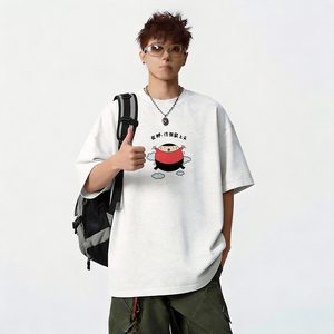 TU05*P20 重磅情侣短袖t恤男女夏季潮流痞帅体恤宽松百搭半袖上衣，男装T恤，星座414A-2（原B215-2）