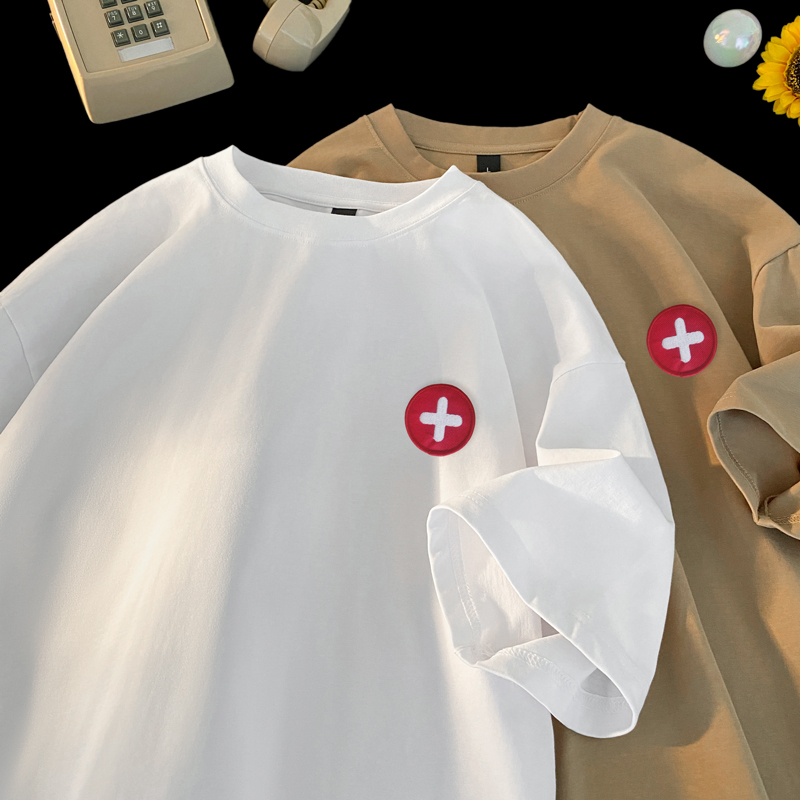 653*P28重磅短袖t恤男生夏季新款潮牌青少年纯棉宽松百搭半袖上衣，商品下架区商品下架区，星座414A-2（原B215-2）