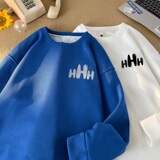W1014*P28美式vintag卫衣男女秋季宽松华夫格港风上衣潮牌ins外套，男装卫衣，星座414A-2（原B215-2）