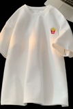 TC46*P22华夫格t恤男士夏季短袖宽松大码体恤新款美式高街上衣服，男装T恤，星座414A-2（原B215-2）