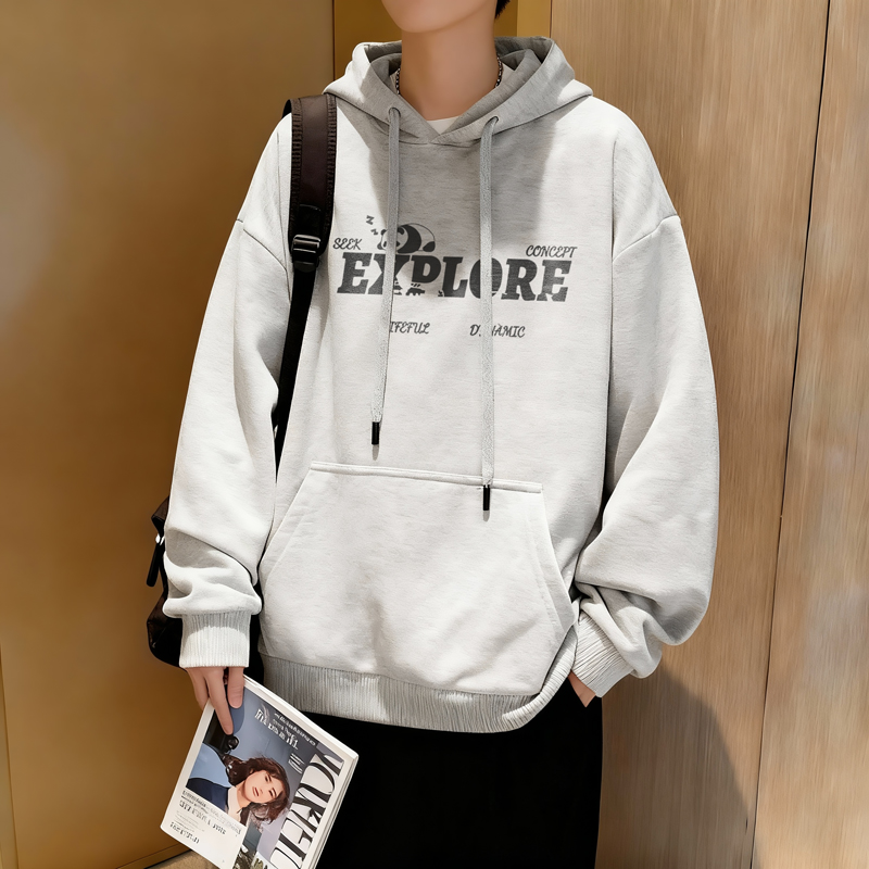 8806*P35风重磅连帽卫衣男春季新款潮牌情侣上衣宽松百搭外套，女装短外套，星座414A-2（原B215-2）