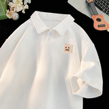 TL29*P35华夫格重磅翻领polo衫短袖t恤男士夏季新款潮牌痞帅半袖，男装T恤，星座414A-2（原B215-2）