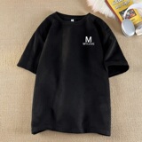 TF26*P26美式高街麂皮绒T恤短袖男女夏季港风潮牌ins宽松大码上衣，男装T恤，星座414A-2（原B215-2）
