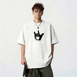 TU06*P20重磅情侣短袖t恤男女夏季潮流痞帅体恤宽松百搭半袖上衣，男装T恤，星座414A-2（原B215-2）