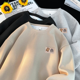 6589*P28美式重磅华夫格卫衣男春季新款潮牌高街上衣宽松百搭外套，男装卫衣，星座414A-2（原B215-2）