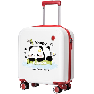 儿童短途行李箱女20寸18小型登机密码旅行箱卡通可爱新款拉杆箱男