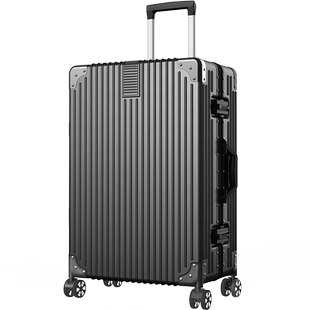 行李箱女密码学生铝框拉杆箱28万向轮男密码皮箱子24寸20潮旅行箱