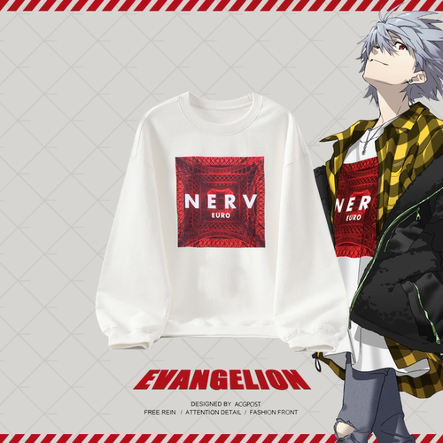 新世纪福音战士纯棉卫衣秋冬款