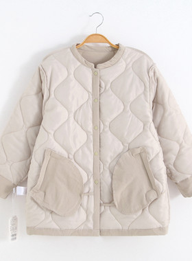 保暖外套小棉袄棉服秋冬款女装