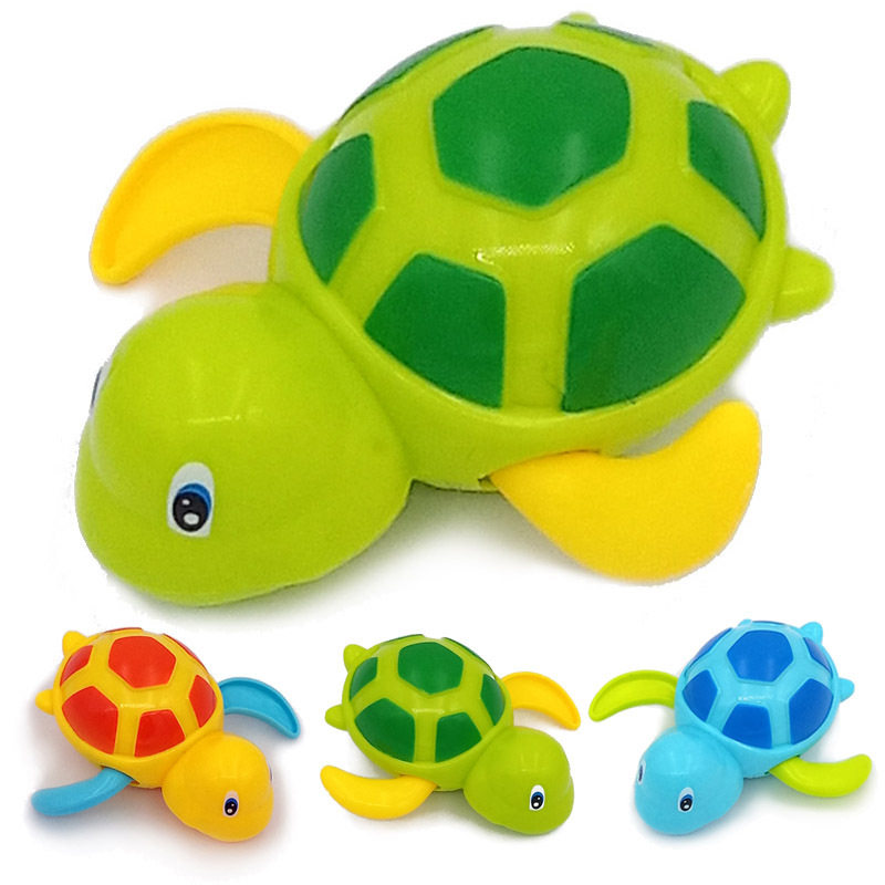 儿童洗澡戏水酷游小乌龟玩具小孩宝宝上链发条浴室游泳小乌龟玩具