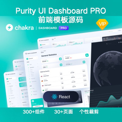 Purity UI Dashboard PRO Creative Tim ReactJS 源码  Chakra UI