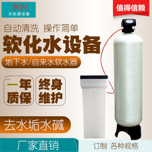 软水机10吨水井水地下水过滤器工业锅炉软化除水垢 家用设备新款